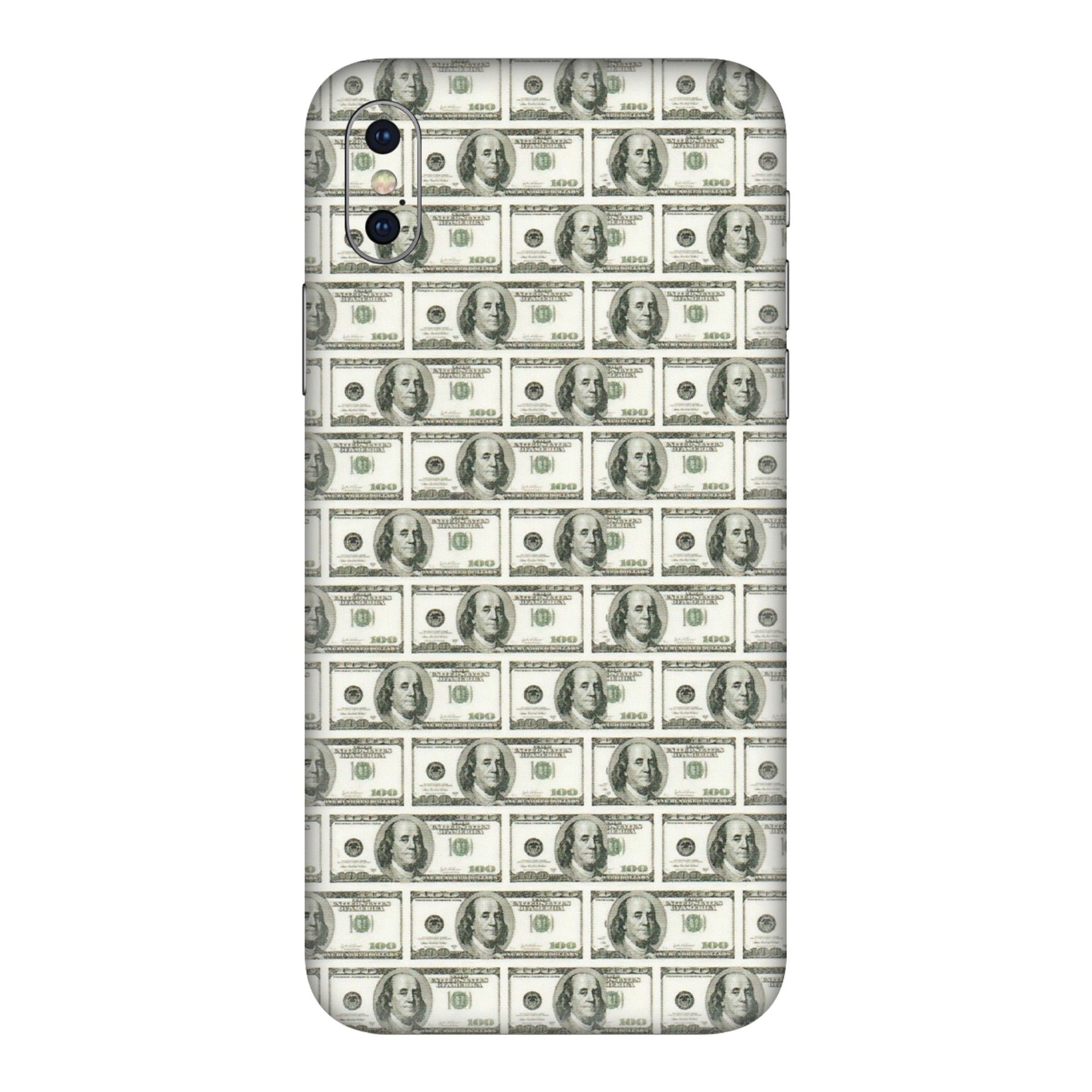 Apple iPhone Skins (All Models) - I Love Dollars - Matte Finish (M-40) iPhone XS