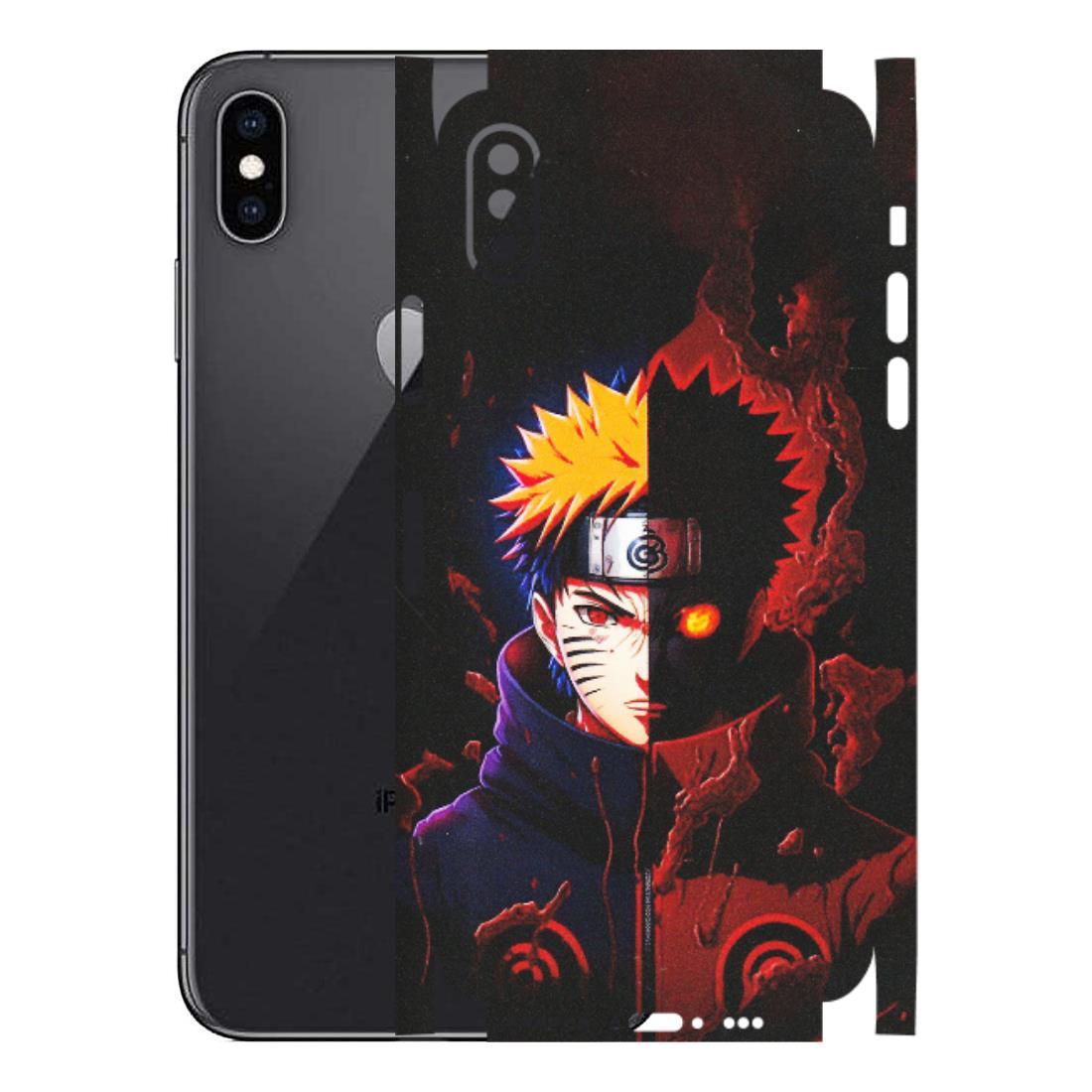 Apple iPhone Skins (All Models) - Naruto X Evil - Matte Finish (M-70) iPhone XS