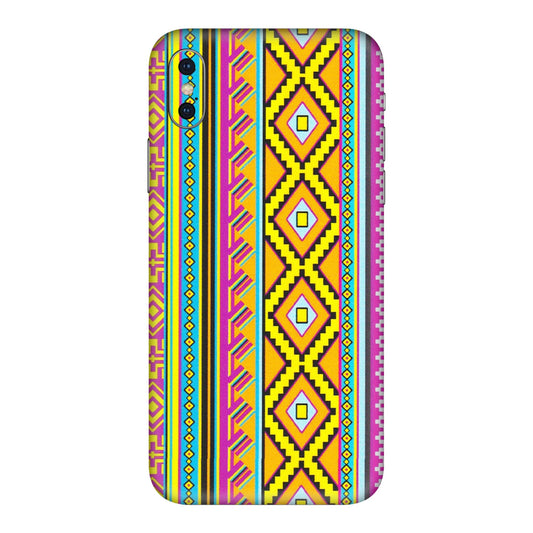 Apple iPhone Skins (All Models) - Thai illustration - Matte Finish (M-89) iPhone XS