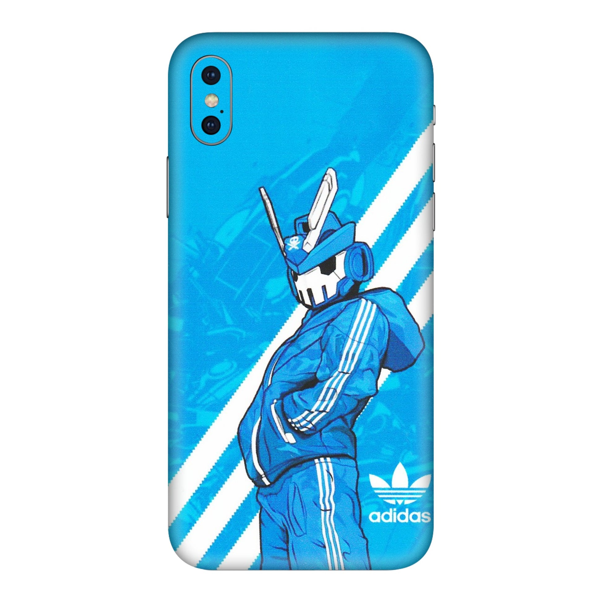 Apple iPhone Skins (All Models) - Battle of Adidas - Matte Finish (M-98) iPhone XS