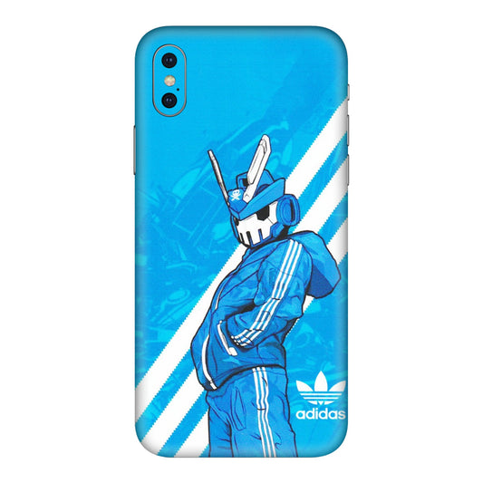 Apple iPhone Skins (All Models) - Battle of Adidas - Matte Finish (M-98) iPhone XS