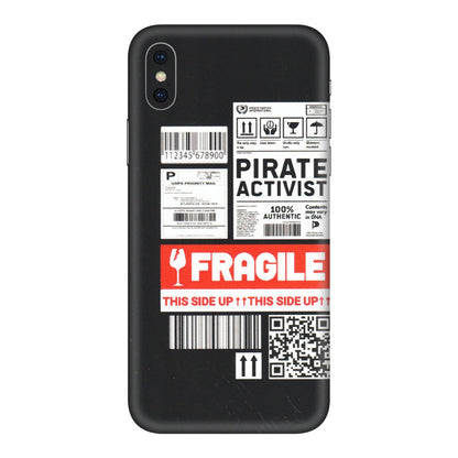 Apple iPhone Skins (All Models) - Handle With Care - Matte Finish (M-99) iPhone XS