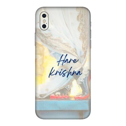 Apple iPhone Skins (All Models) - Hare Krishna - 3D Embossed Finish (L-03) iPhone XS Max