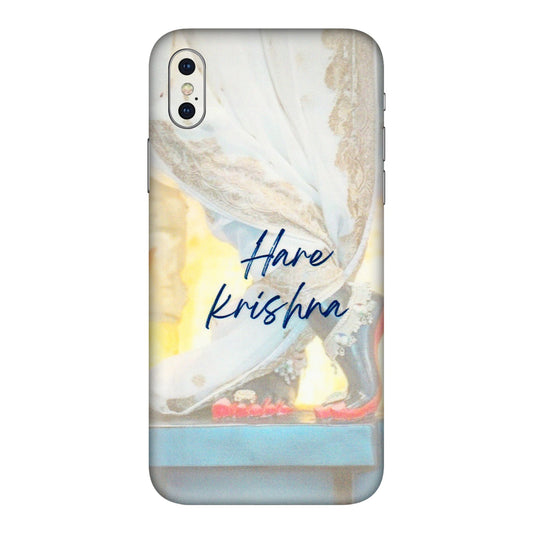 Apple iPhone Skins (All Models) - Hare Krishna - 3D Embossed Finish (L-03) iPhone XS Max