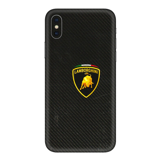 Apple iPhone Skins (All Models) - Dotted Lambo - 3D Embossed Finish (L-105) iPhone XS Max