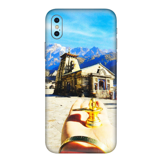 Apple iPhone Skins (All Models) - Beauty of Kedarnath - 3D Embossed Finish (L-108) iPhone XS Max