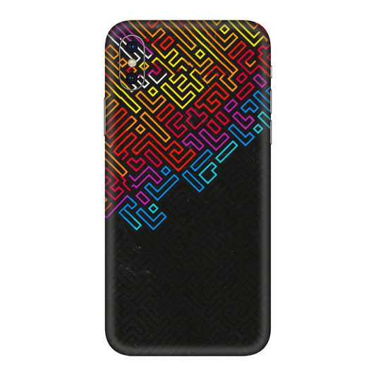 Apple iPhone Skins (All Models) - Dotme Pattern Art - 3D Embossed Finish (L-121) iPhone XS Max