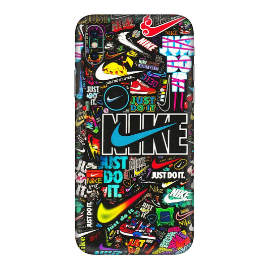 Apple iPhone Skins (All Models) - Just Do It Doodles - 3D Embossed Finish (L-166) iPhone XS Max