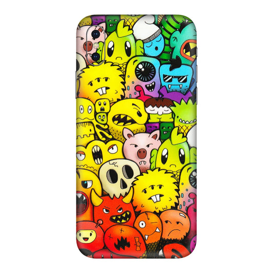 Apple iPhone Skins (All Models) - Angry Funkies - 3D Embossed Finish (L-169) iPhone XS Max