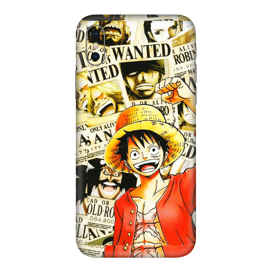 Apple iPhone Skins (All Models) - Luffy Anime - 3D Embossed Finish (L-177) iPhone XS Max