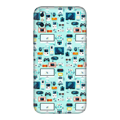 Apple iPhone Skins (All Models) - Gadgets Doodle - 3D Embossed Finish (L-184) iPhone XS Max