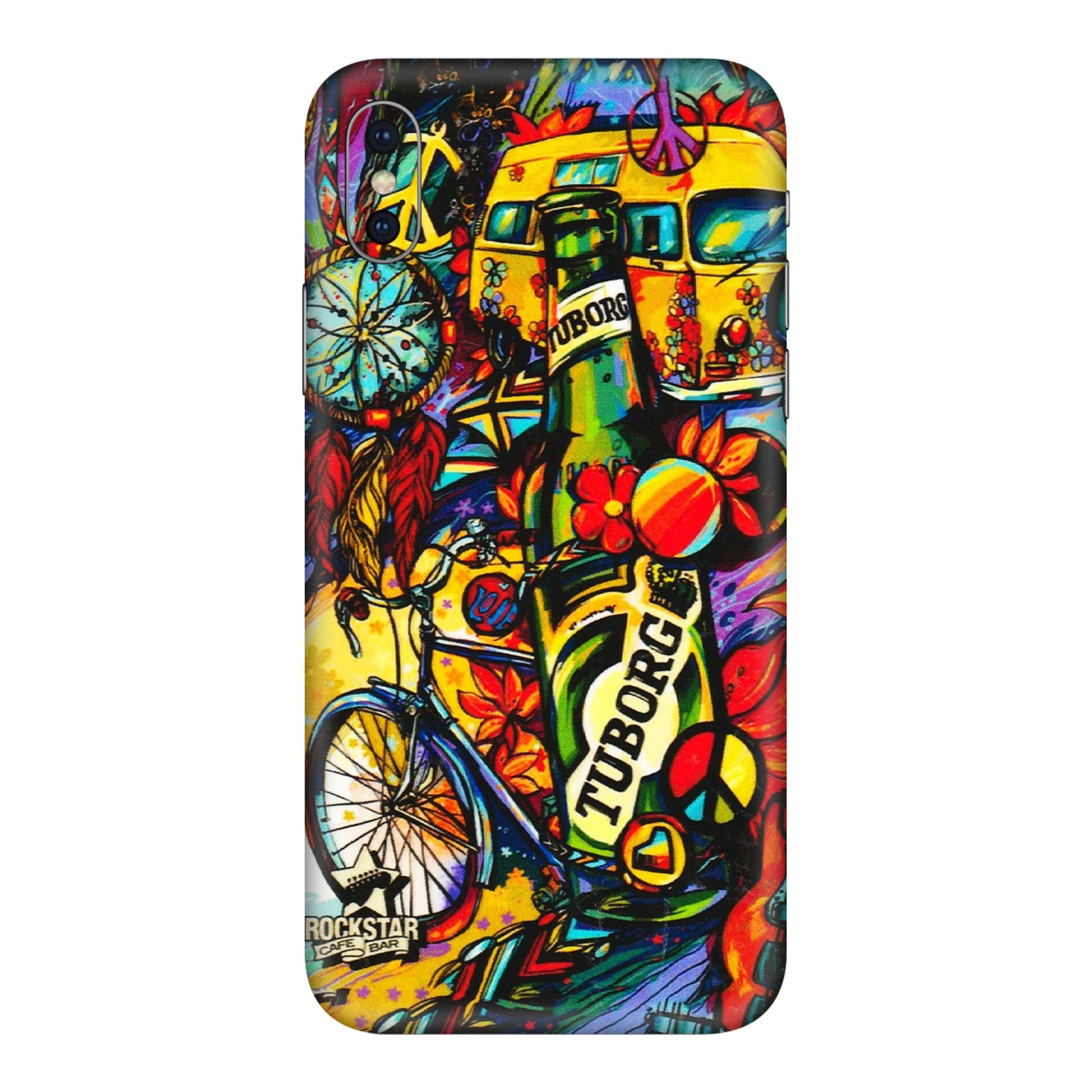 Apple iPhone Skins (All Models) - Cool Beer Bottle - 3D Embossed Finish (L-193) iPhone XS Max
