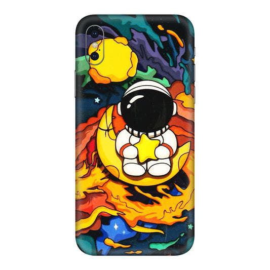 Apple iPhone Skins (All Models) - Baby Astronaut - 3D Embossed Finish (L-197) iPhone XS Max