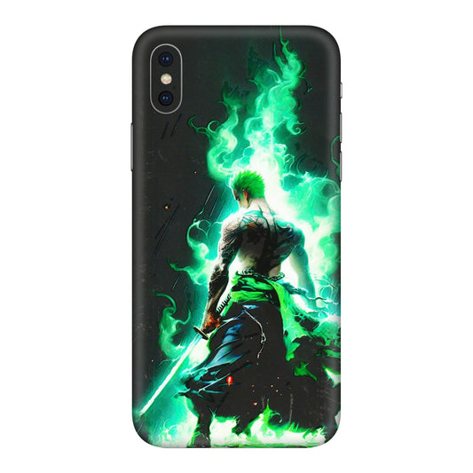 Apple iPhone Skins (All Models) - Zoro Sword - 3D Embossed Finish (L-241) iPhone XS Max