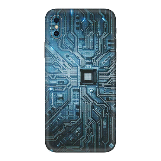 Apple iPhone Skins (All Models) - Original Circuit - 3D Embossed Finish (L-267) iPhone XS Max