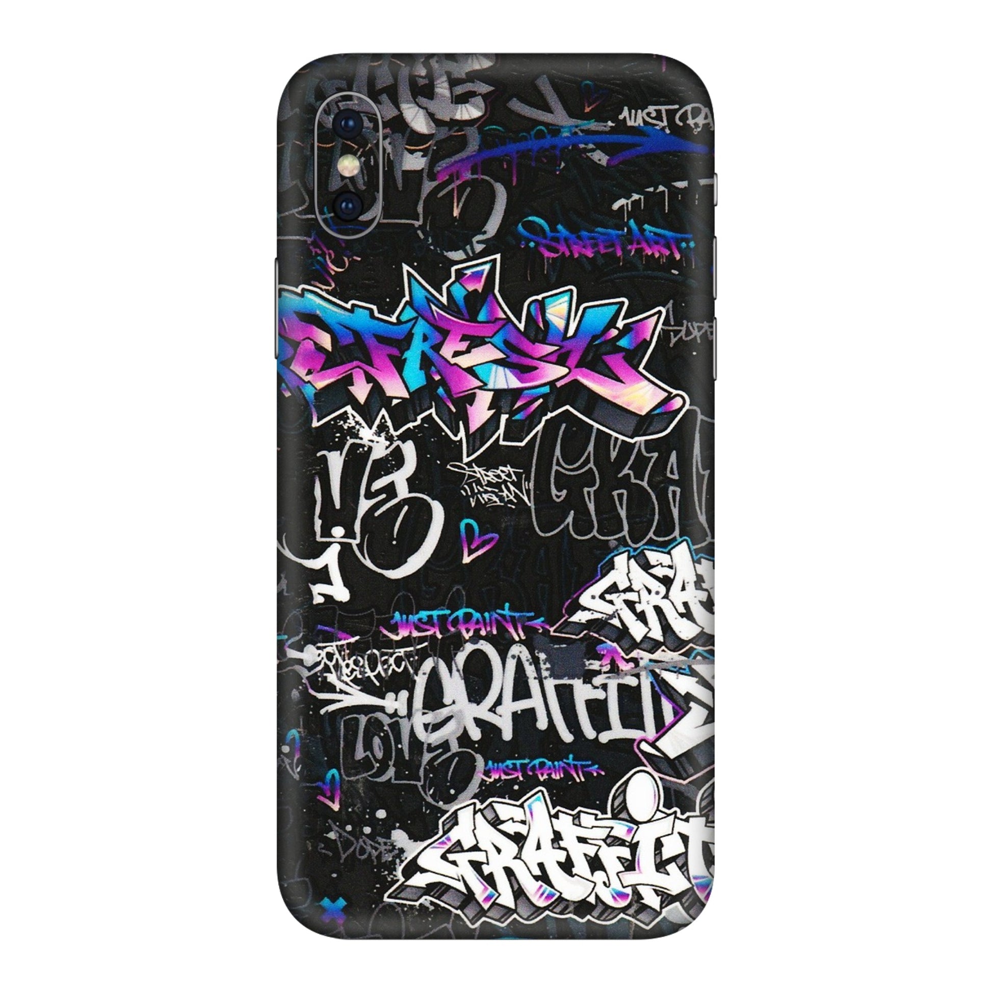 Apple iPhone Skins (All Models) - Graffiti Killer - 3D Embossed Finish (L-274) iPhone XS Max