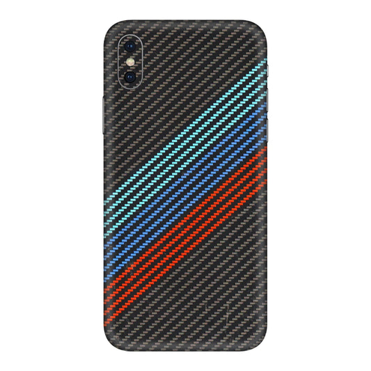 Apple iPhone Skins (All Models) - Carbon BM - 3D Embossed Finish (L-302) iPhone XS Max