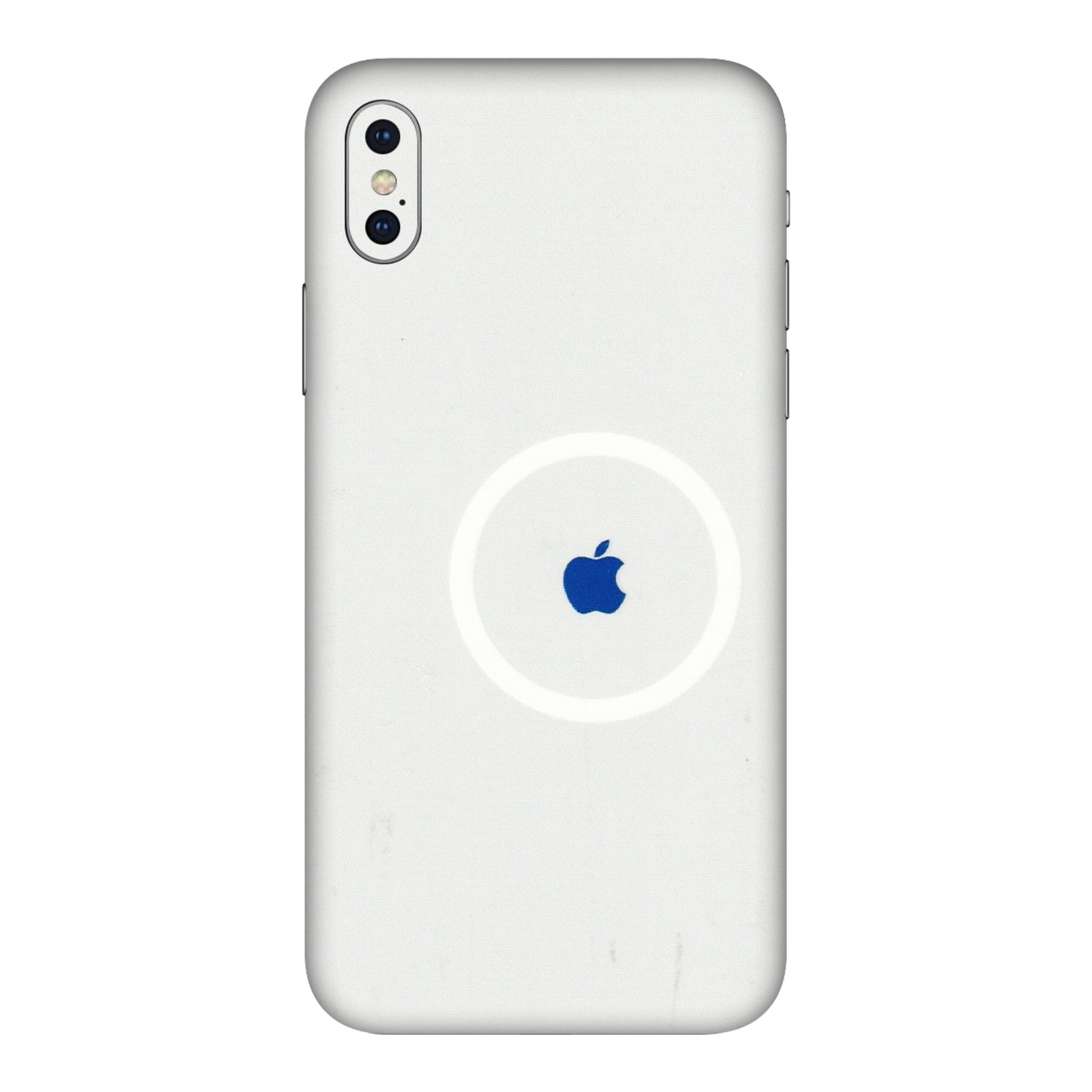 Apple iPhone Skins (All Models) - iPhone Magsafe Logo - 3D Embossed Finish (L-320) iPhone XS Max