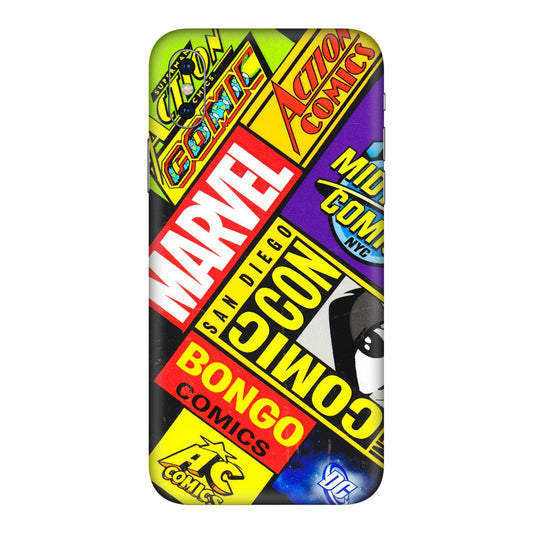 Apple iPhone Skins (All Models) - Bongo Comic Con - 3D Embossed Finish (L-325) iPhone XS Max