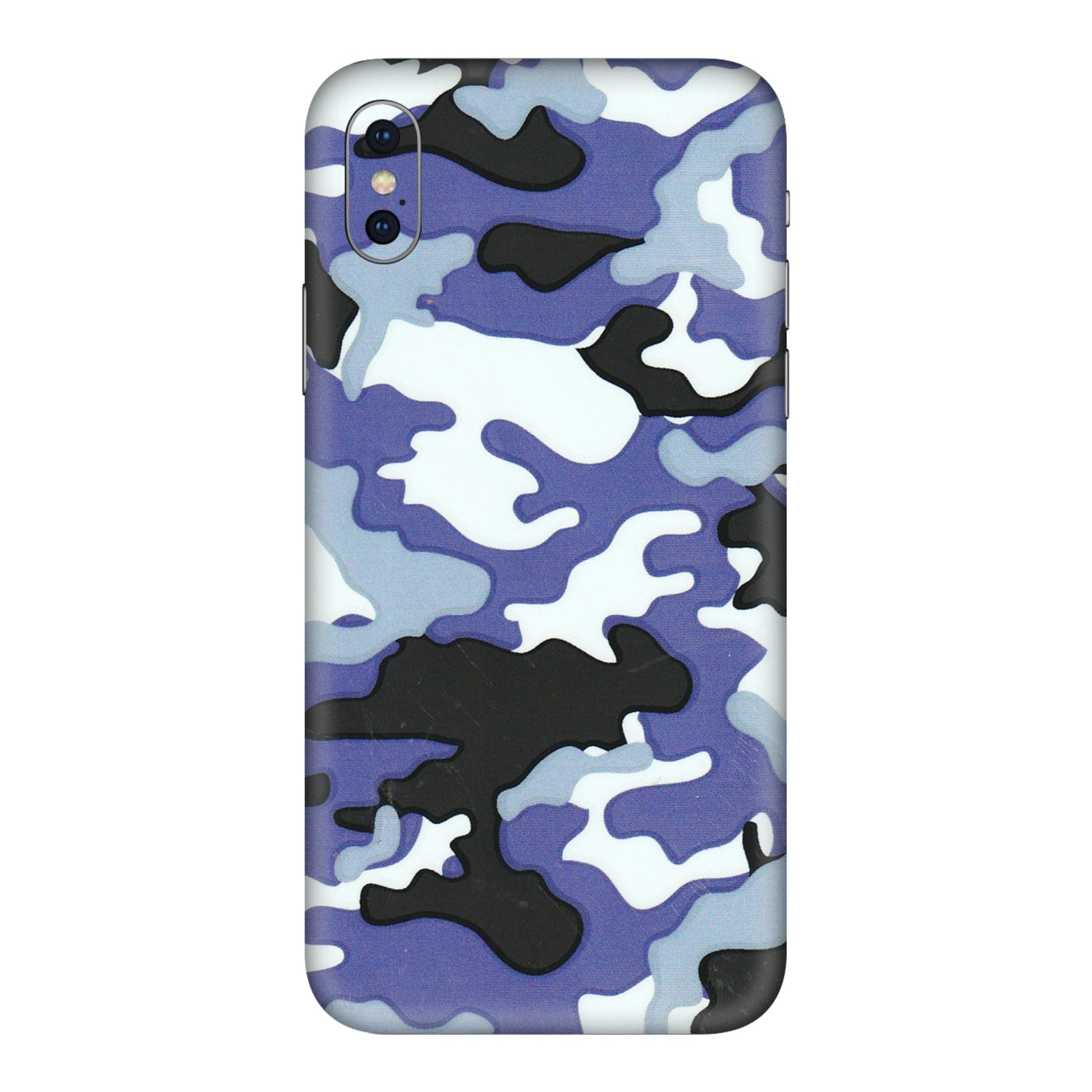 Apple iPhone Skins (All Models) - Powerfull Military Camoflauge - 3D Embossed Finish (L-49) iPhone XS Max