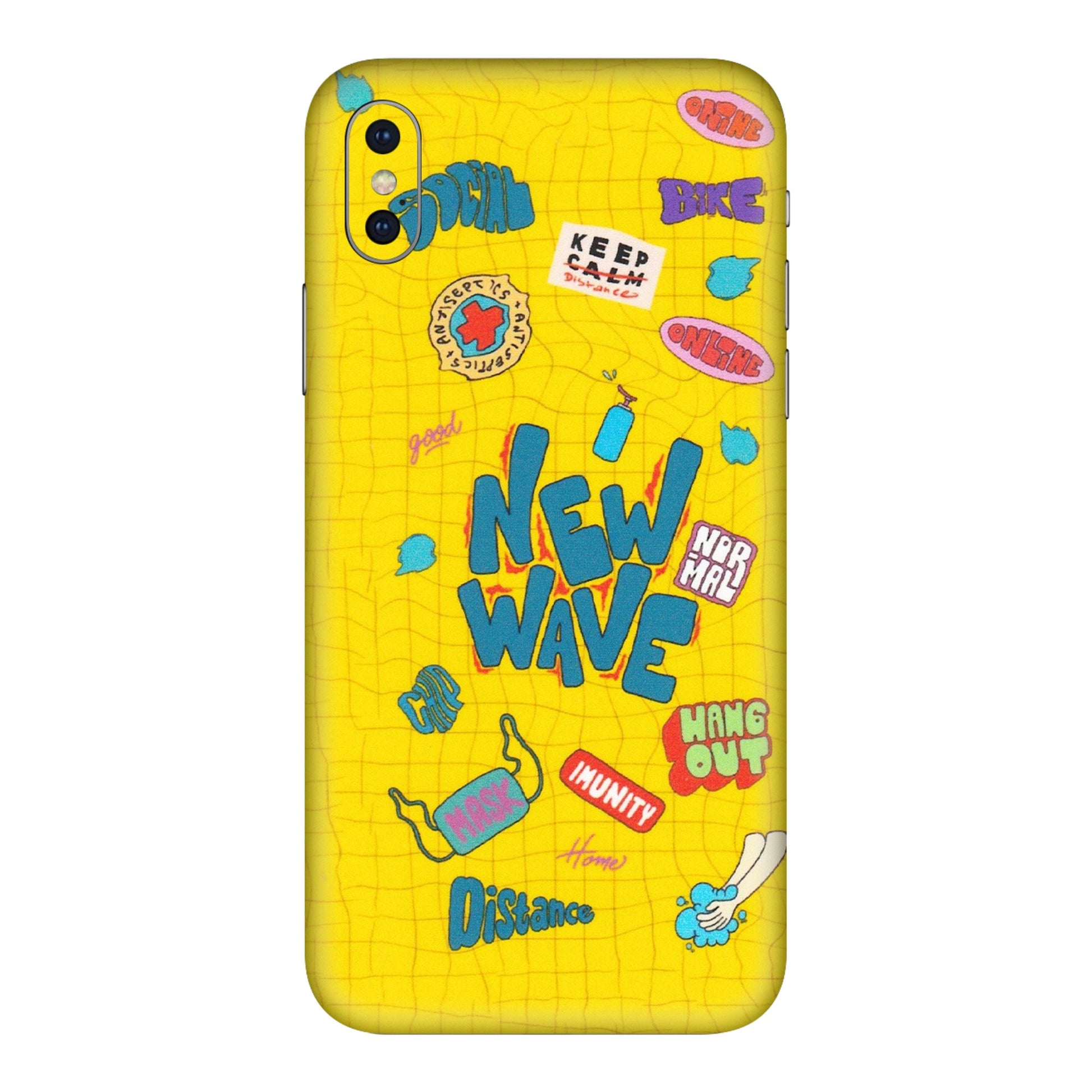 Apple iPhone Skins (All Models) - New Wave Life - Matte Finish (M-17) iPhone XS Max