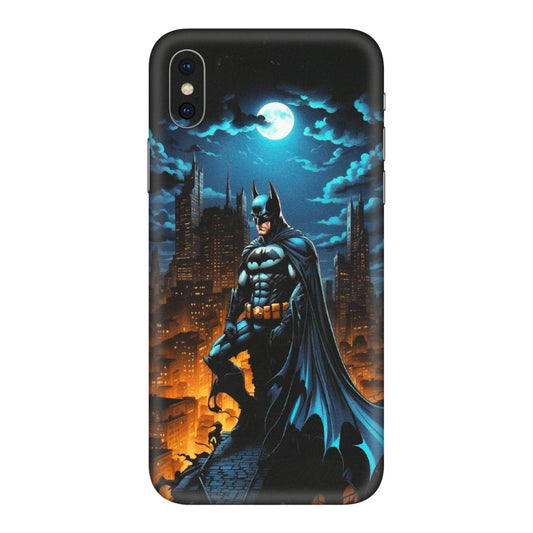 Apple iPhone Skins (All Models) - Batman Arkham City - Matte Finish (M-01) iPhone XS Max