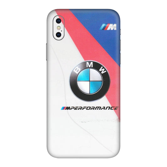 Apple iPhone Skins (All Models) - BMW Logo Performance - Matte Finish (M-27) iPhone XS Max