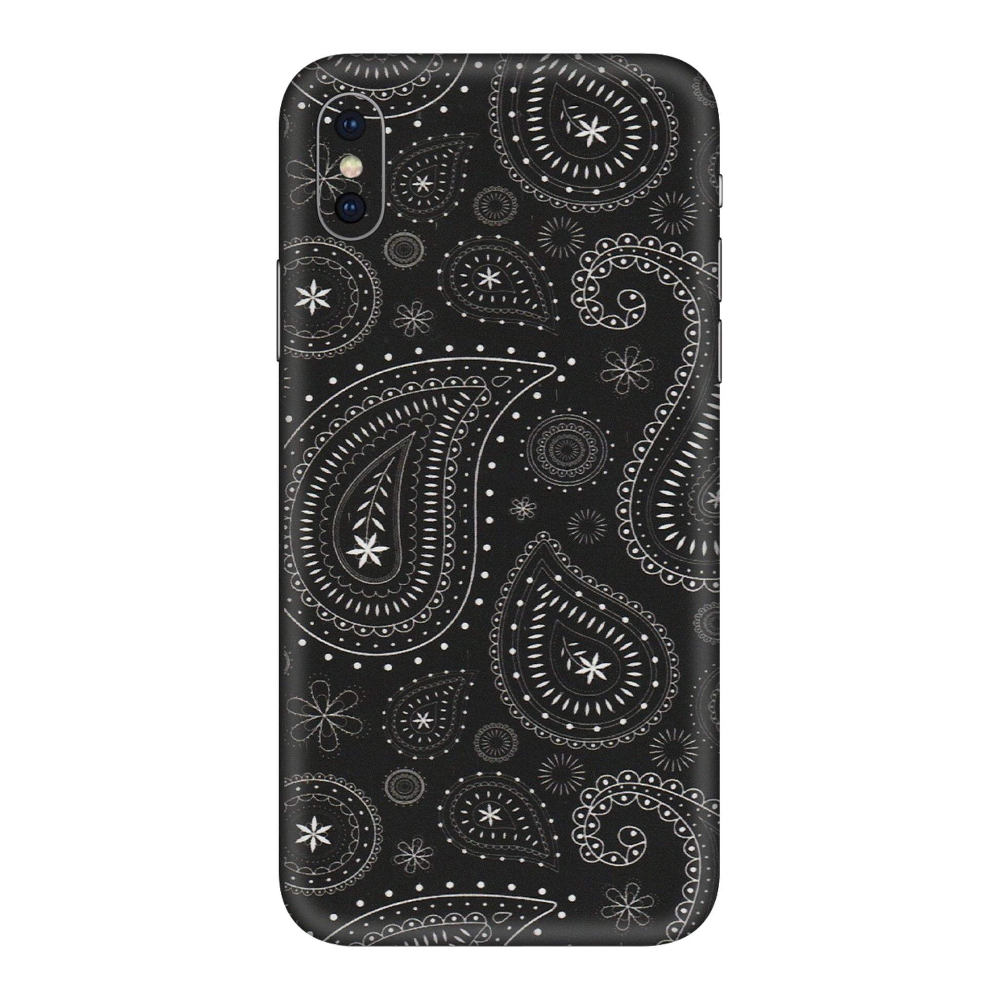Apple iPhone Skins (All Models) - Black Sober Kerry - Matte Finish (M-37) iPhone XS Max