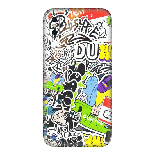 Apple iPhone Skins (All Models) - Dope Graffiti - Matte Finish (M-61) iPhone XS Max