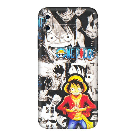 Apple iPhone Skins (All Models) - One Piece B&W - Matte Finish (M-63) iPhone XS Max
