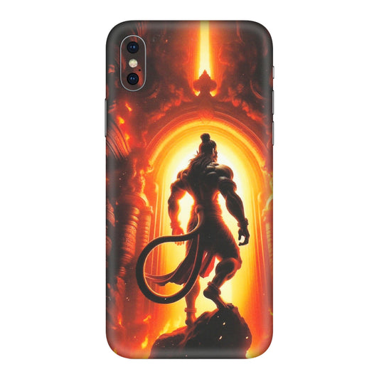 Apple iPhone Skins (All Models) - HanumanJi - Matte Finish (M-06) iPhone XS Max
