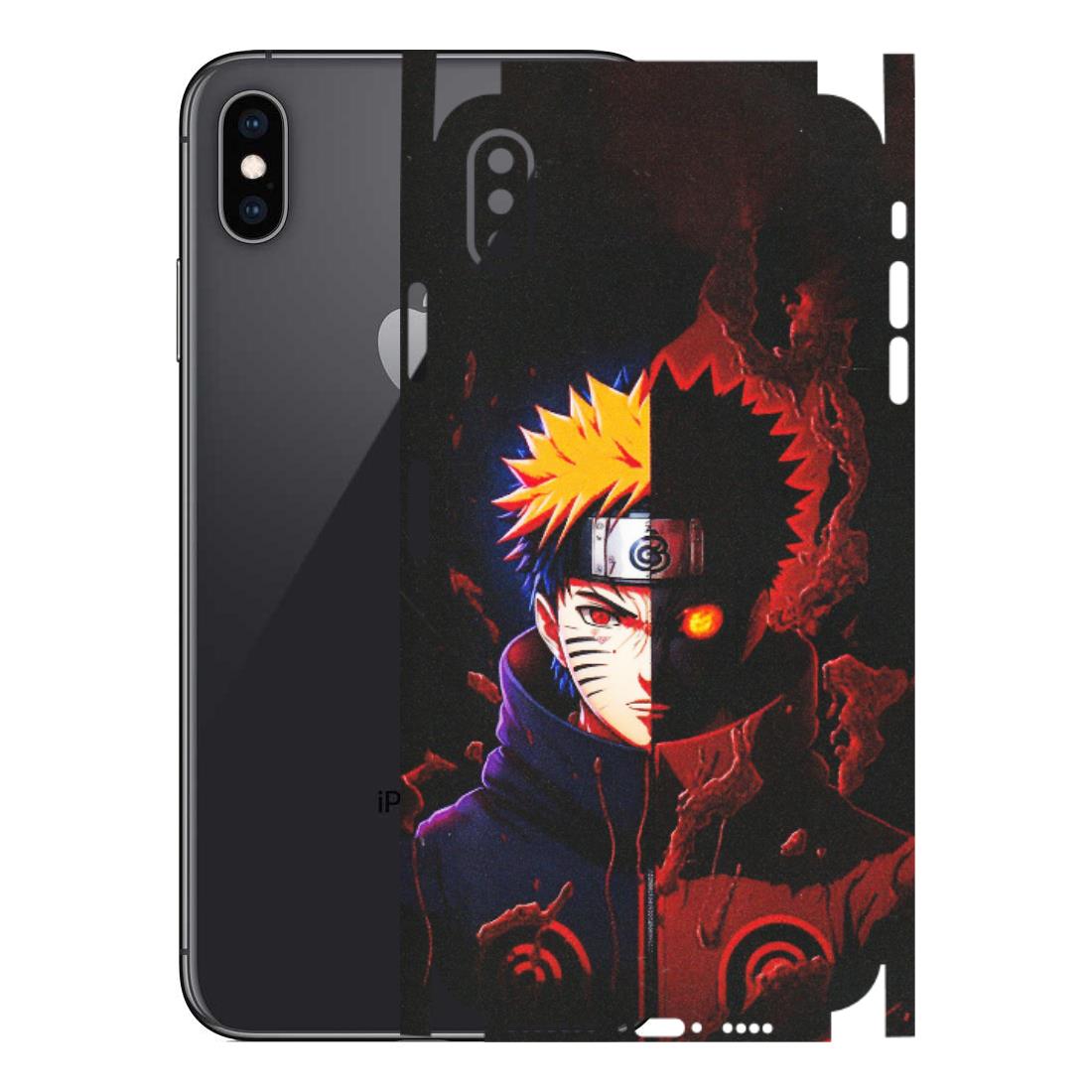 Apple iPhone Skins (All Models) - Naruto X Evil - Matte Finish (M-70) iPhone XS Max