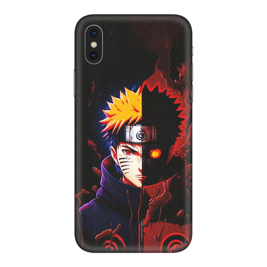 Apple iPhone Skins (All Models) - Naruto X Evil - Matte Finish (M-70) iPhone XS Max