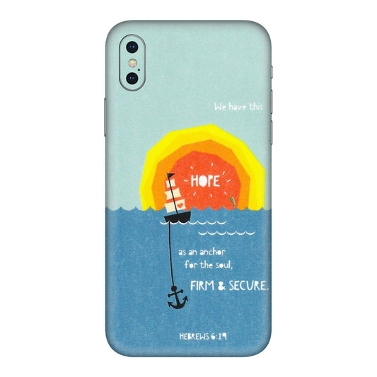 Apple iPhone Skins (All Models) - A Beautiful Sunset of Hope - Matte Finish (M-75) iPhone XS Max