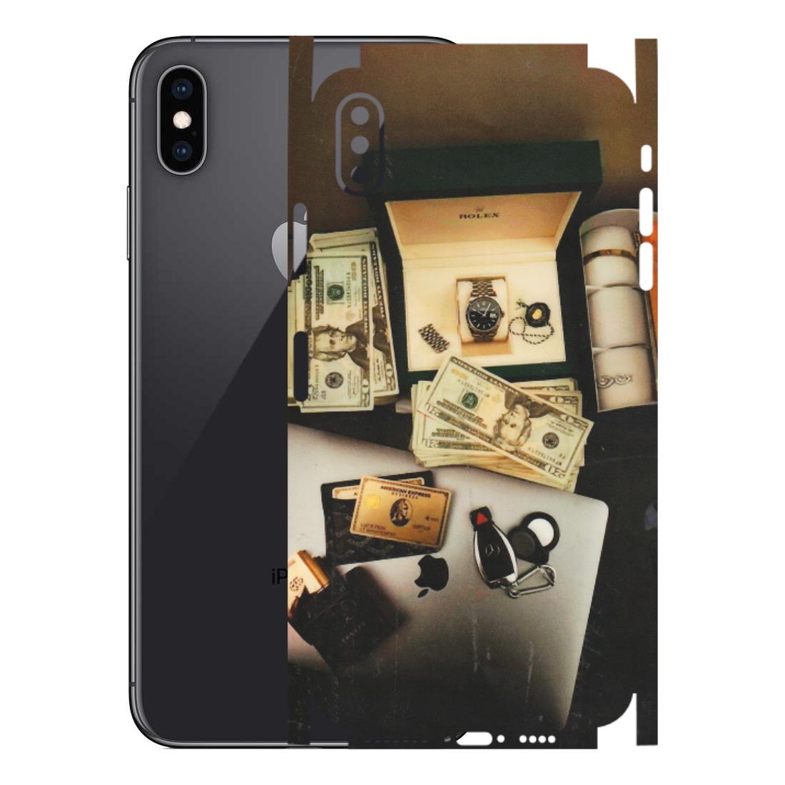 Apple iPhone Skins (All Models) - Luxury Lifestyle - Transparent Finish (T-11) iPhone XS Max