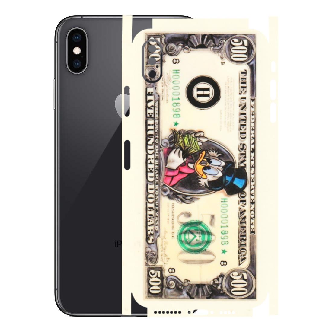 Apple iPhone Skins (All Models) - Five Hundred Dollar Duck - Transparent Finish (T-15) iPhone XS Max