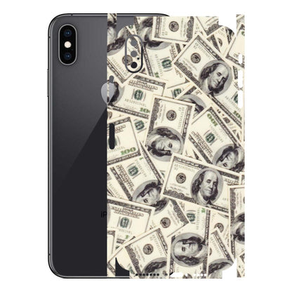 Apple iPhone Skins (All Models) - Dollar Lover - Transparent Finish (T-17) iPhone XS Max