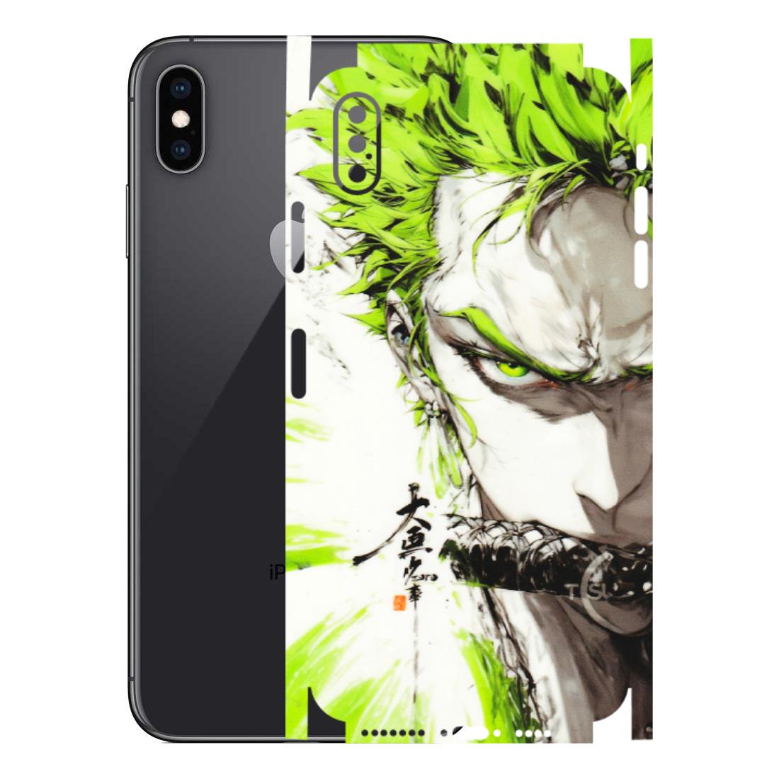 Apple iPhone Skins (All Models) - Roro Taku Anime - Transparent Finish (T-18) iPhone XS Max