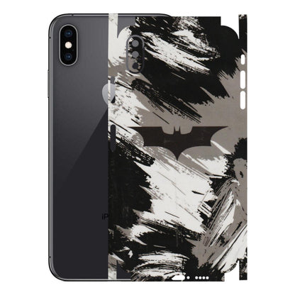 Apple iPhone Skins (All Models) - Batman Fleece DC - Transparent Finish (T-19) iPhone XS Max