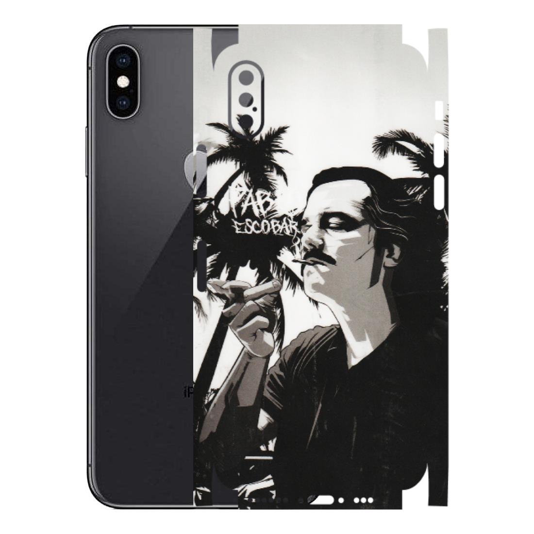 Apple iPhone Skins (All Models) - Pab Escobar - Transparent Finish (T-05) iPhone XS