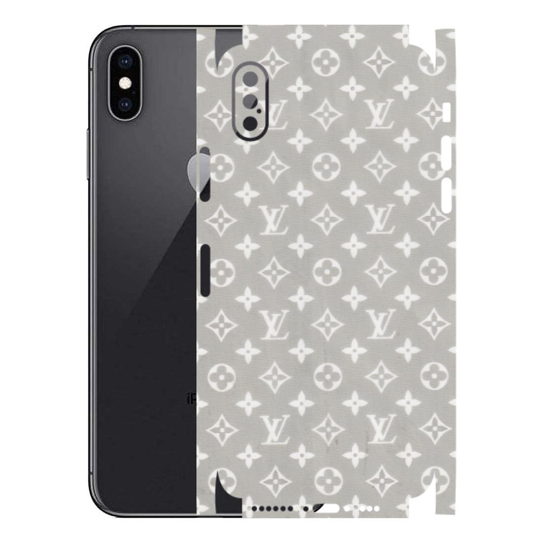 Apple iPhone Skins (All Models) - Luxury Brands Logo - Transparent Finish (T-07) iPhone XS