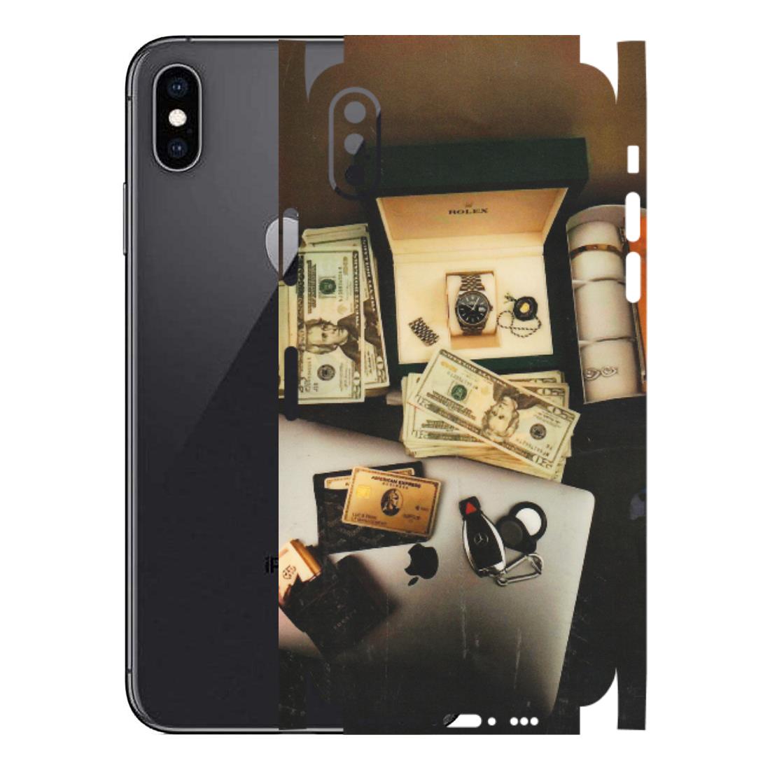 Apple iPhone Skins (All Models) - Luxury Lifestyle - Transparent Finish (T-11) iPhone XS