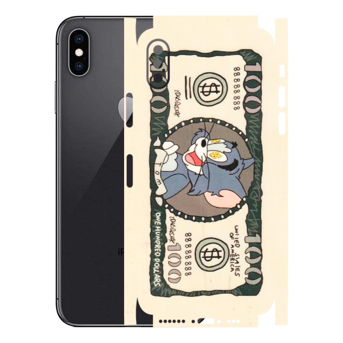 Apple iPhone Skins (All Models) - One Hundred Dollar Tom - Transparent Finish (T-16) iPhone XS