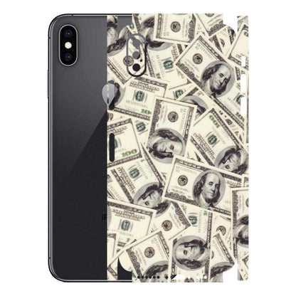 Apple iPhone Skins (All Models) - Dollar Lover - Transparent Finish (T-17) iPhone XS