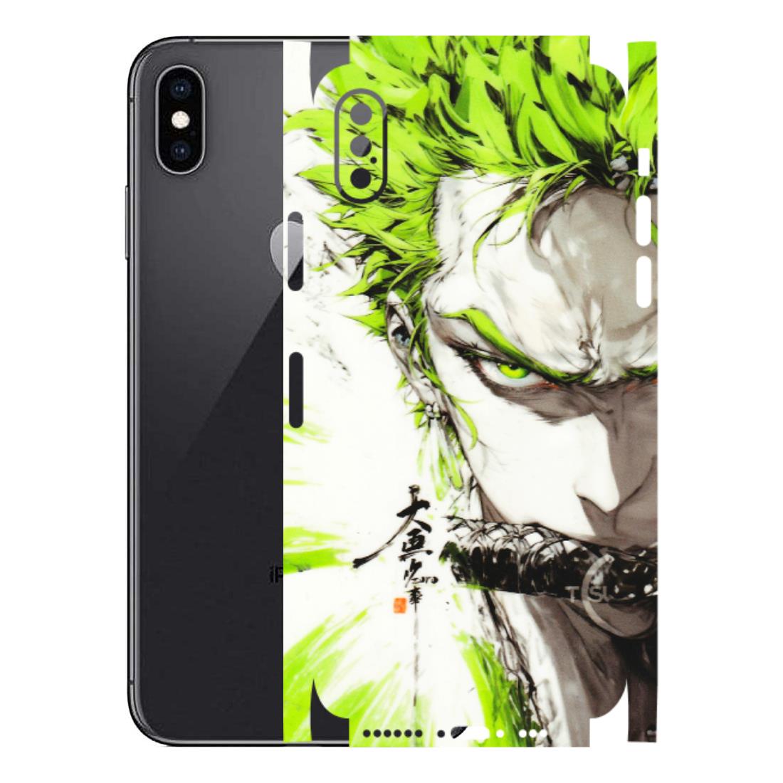 Apple iPhone Skins (All Models) - Roro Taku Anime - Transparent Finish (T-18) iPhone XS