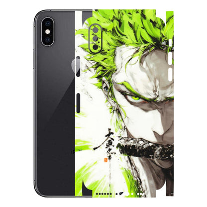 Apple iPhone Skins (All Models) - Roro Taku Anime - Transparent Finish (T-18) iPhone XS