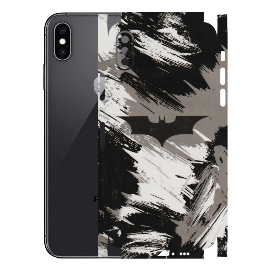 Apple iPhone Skins (All Models) - Batman Fleece DC - Transparent Finish (T-19) iPhone XS