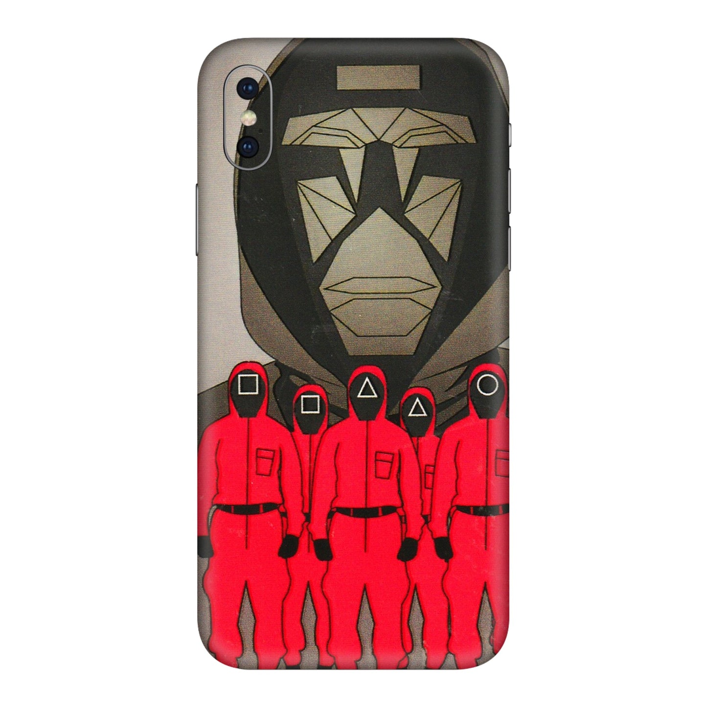 Apple iPhone Skins (All Models) - Squid Game Hero - 3D Embossed Finish (L-245) iPhone X