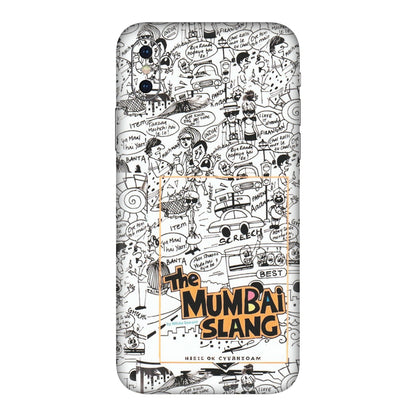 Apple iPhone Skins (All Models) - The Mumbai Slang - Matte Finish (M-142) iPhone X