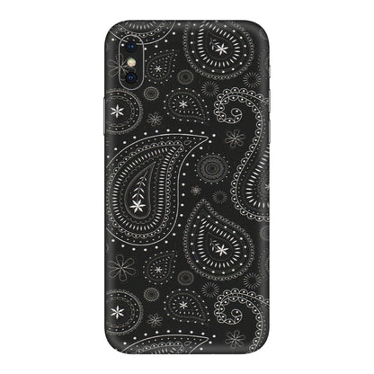 Apple iPhone Skins (All Models) - Black Sober Kerry - Matte Finish (M-37) iPhone X